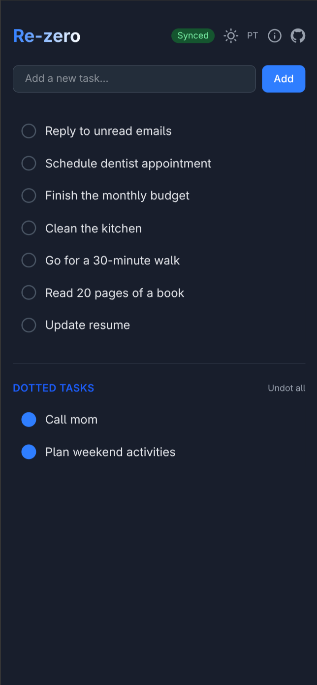 Re-zero mobile screen 3